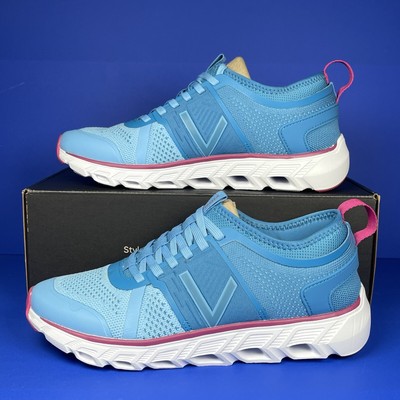 Vionic Captivate Alegria PG Lite Training Running Shoes Blue Turquoise Women 8.5