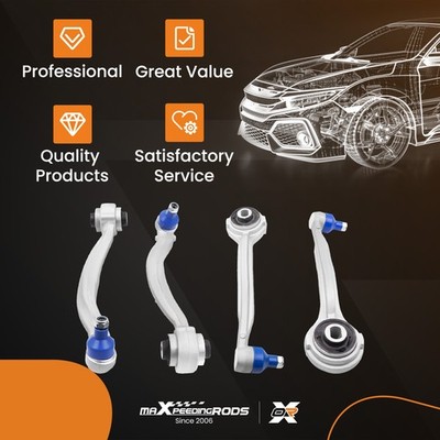 4X QUERLENKER SATZ VORNE FÜR MERCEDES C-Klasse W204 S204 4 TEILE