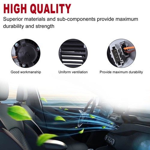 TOPAZ A/C Blower Motor w/ Regulator for BMW E81 E87 E90 E84 X1 F25 X3 E89 Z4