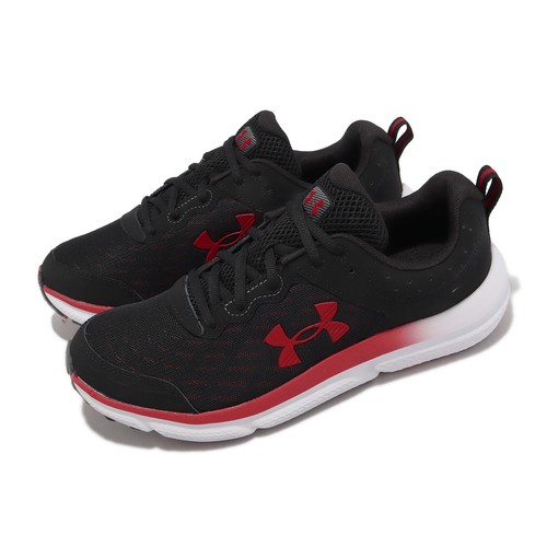 

Мужские кроссовки Under Armour Charged Assert 10 UA Black Red White 3026175-006, Черный, Charged Assert 10