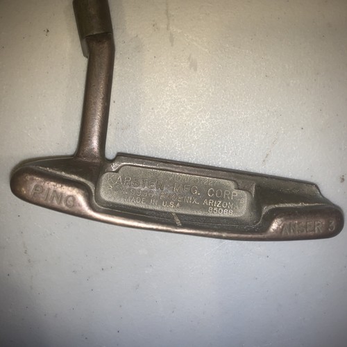 Karsten PING ANSER 3 Copper Bronze Putter Steel Shaft  Original Ping Grip  RH 36