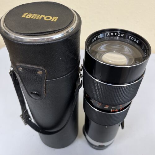 Tamron Auto F=80-250MM Zoom Telephote F3.8 Lens/EXCELLENT Tamron Auto F=80-250MM Zoom Telephote F3.8 Lens/EXCELLENT