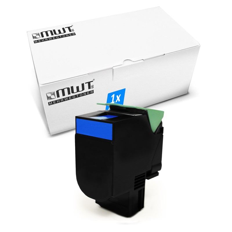 Toner Cyan Ersetzt Lexmark 71b20c0 71b20c0 71b0h20 71b2hc0