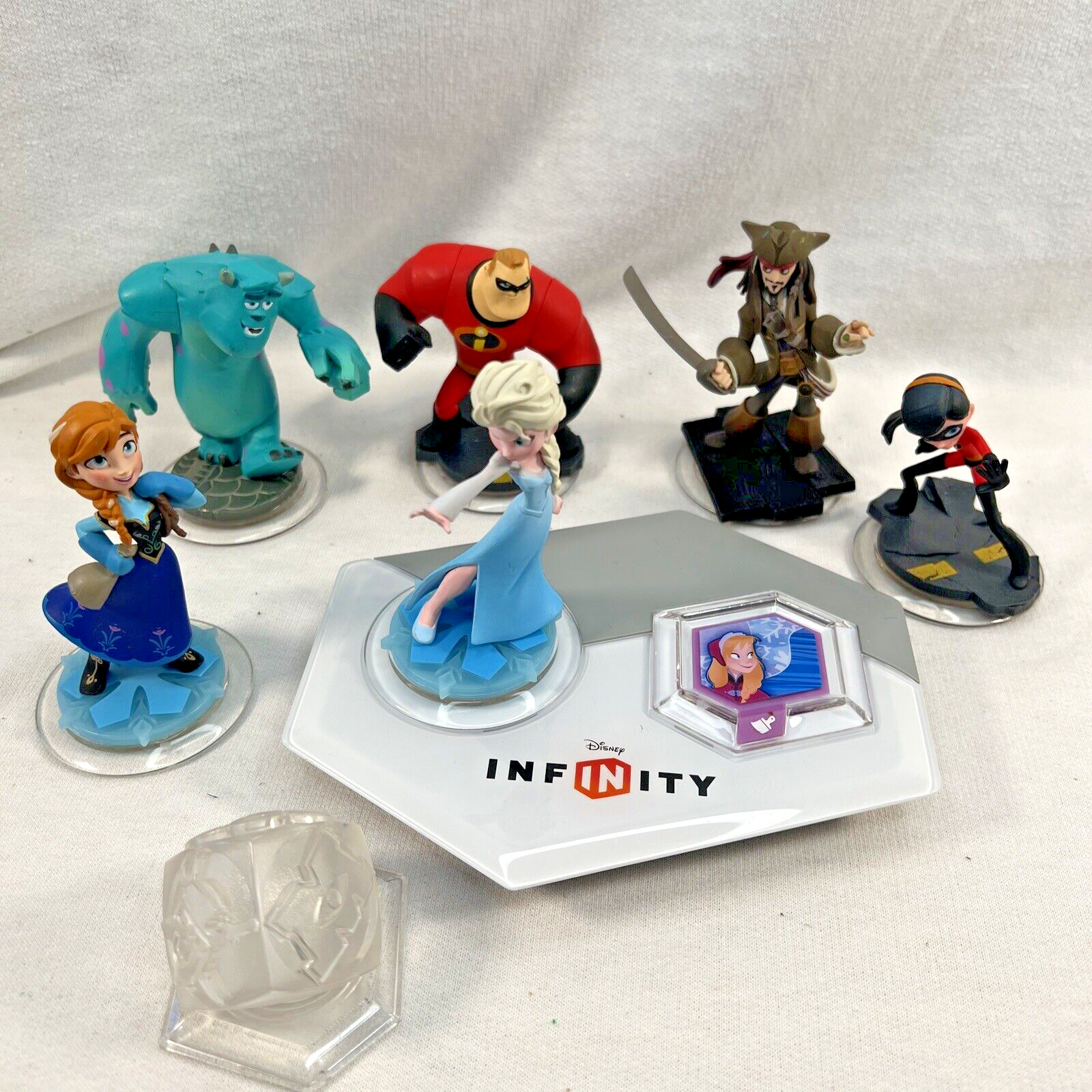 Disney - ★イズゴン　6点おまとめ★ Disney Infinity Wii Lot of 6 Figures Portal Base , game | eBay