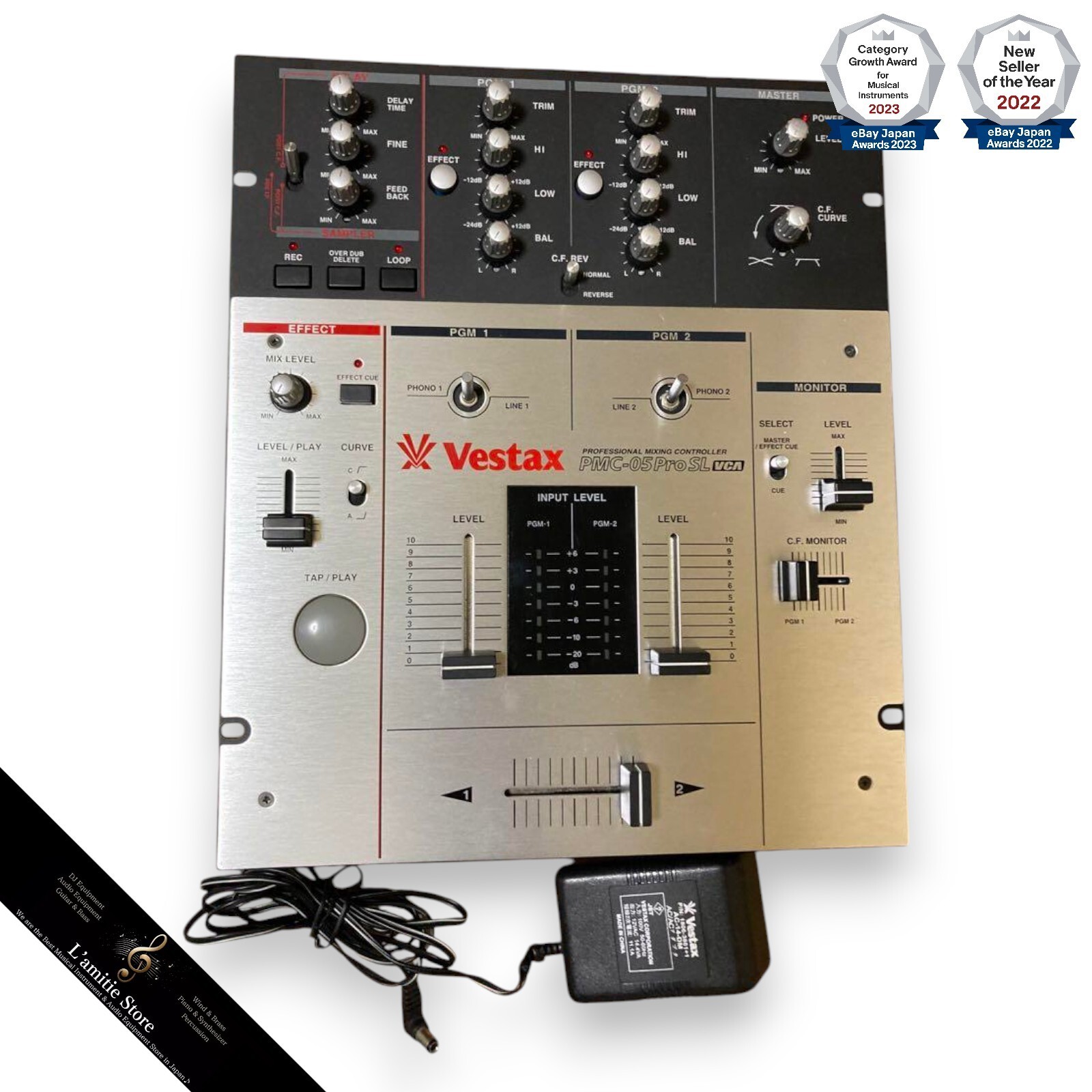 Vestax DJミキサー PMC-06ProA メンテ済 ベスタクス