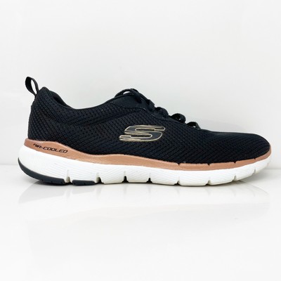 

Skechers Женские кроссовки Flex Appeal 3.0 13070W Черные кроссовки Размер 8, Черный, Flex Appeal 3.0
