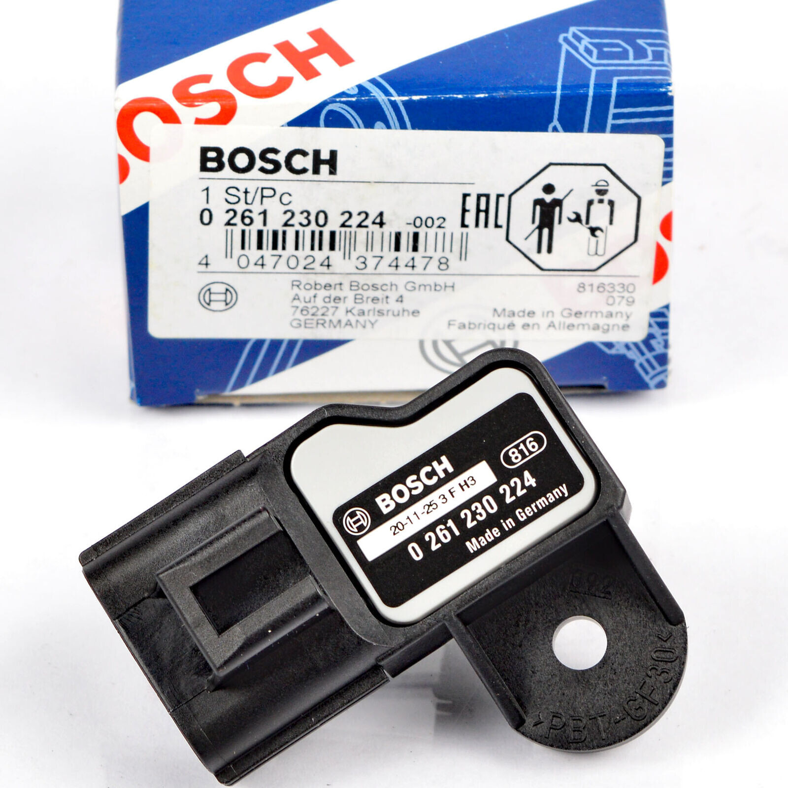 ポッポ２Box Bosch 0261230224 Charging Pressure Sensor DUCATO TRANSIT