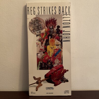 Elton John Reg Strikes Back CD Long Box BRAND NEW SEALED