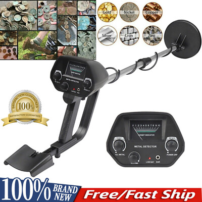 Metal Detectors Waterproof Professional Higher Accuracy Gold Detector w/ LCD