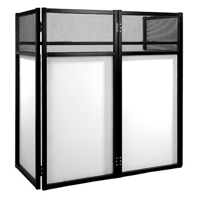 BoomToneDJ DJ DESK, DJ TISCH faltbar, DJ Konsole, DJ BOOTH DJ WORKSTATION