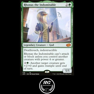 Rhonas The Indomitable Amonkhet NM MTG Mythic Rare