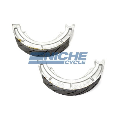 Rear Grooved Brake Shoes For Suzuki LT 300 FX/FY/FK1 King Quad 99-01