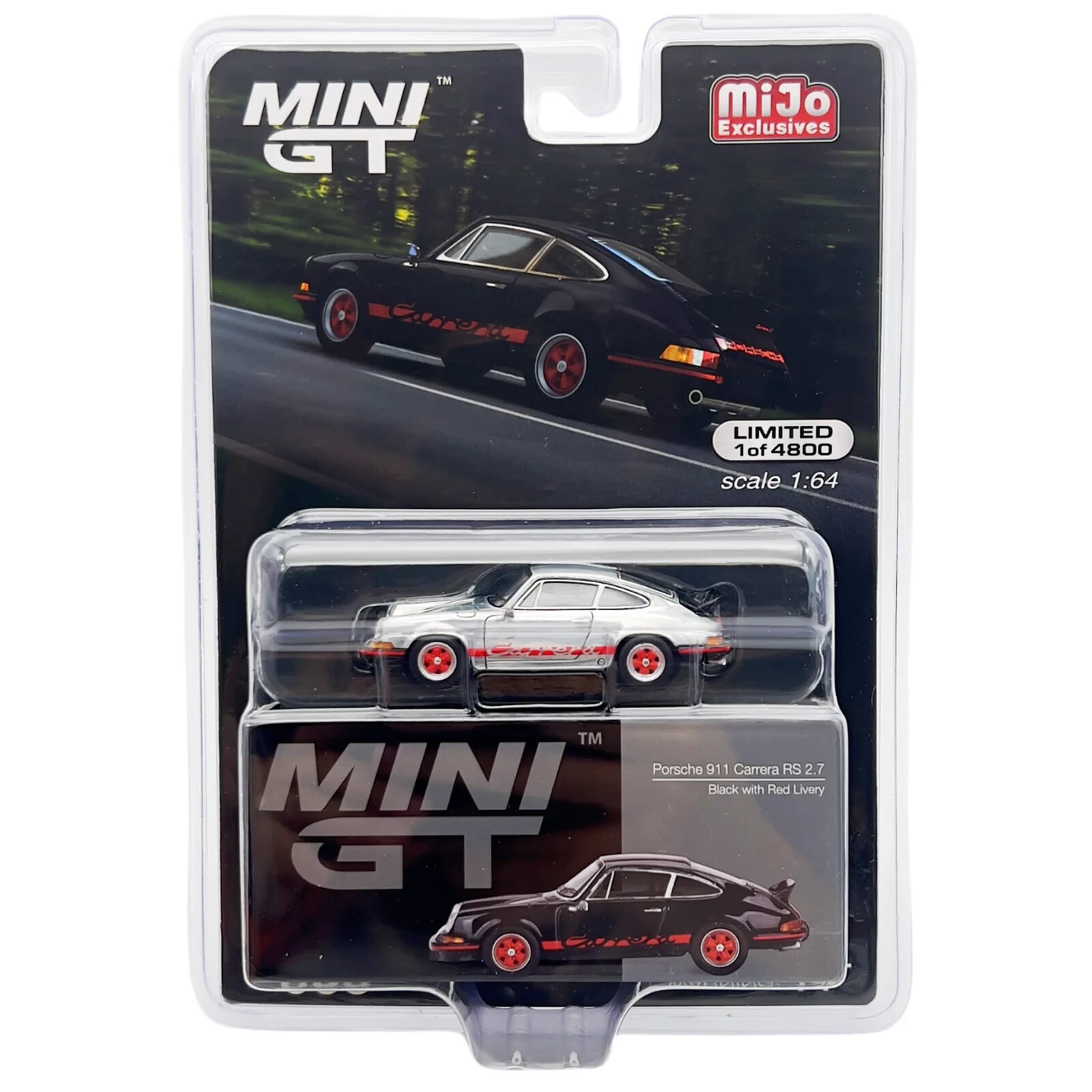 独特の素材 1/64 GT Mini Die Car Model 2.7 RS Carrera 911 PORSCHE Cast ミニカー