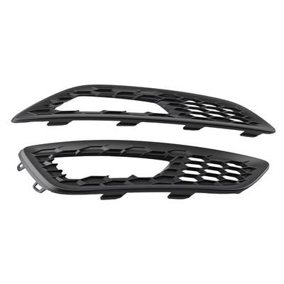 Pair Front Bumper Fog Light Grille for Ford Focus 1.0L 2.0L 2015-2017 FO2592236C
