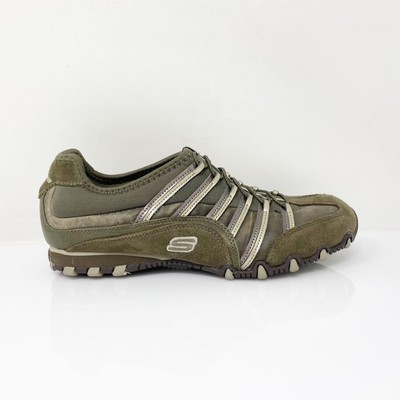 

Skechers Womens Bikers 21430 Зеленая повседневная обувь Кроссовки Размер 7, Зеленый, Bikers
