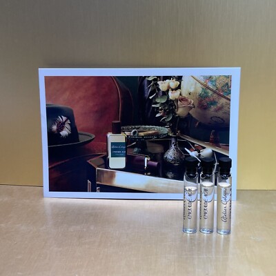 3PCS)Atelier Cologne  Emeraude Agar Perfume 0.0 oz-1.7ml Splash Sample Vial (C78