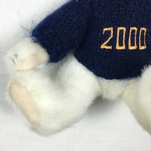 Boyds Bear Profitts Plush White Millenium Sakary Millenia 2000