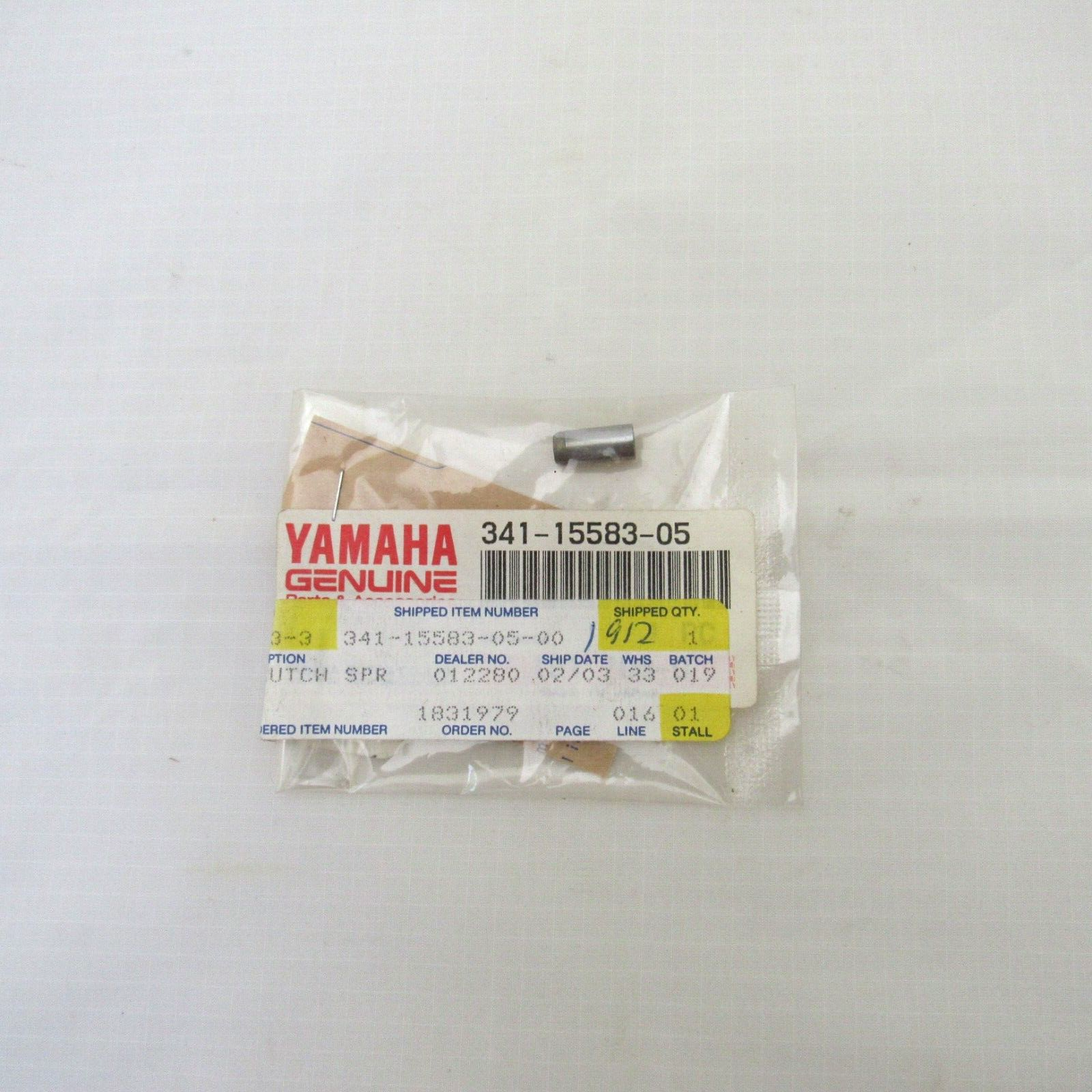 ①n Yamaha OEM Starter Clutch Spring Cap Cover 341-15583-05-00 | eBay