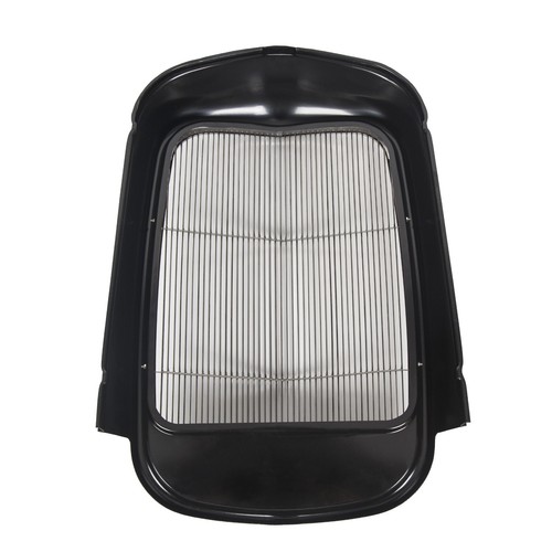 For 1932 Ford Steel Front Grille Shell+Stainless Insert Grill Without Crank Hole