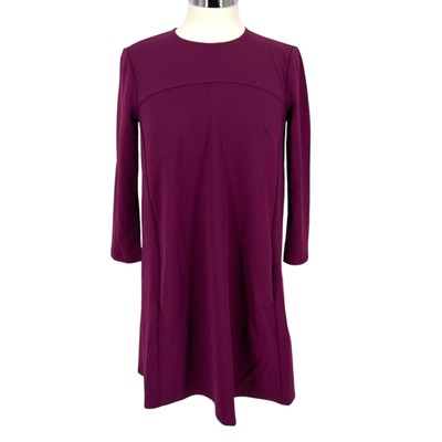 Donna Morgan Shift Swing Dress Purple Size 0 NWOT