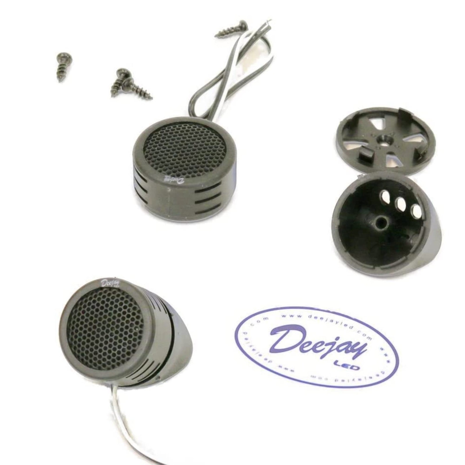 DEEJAY LED TBHDIMETWEETER DEEJAYLED Pair of Small TWEETERS