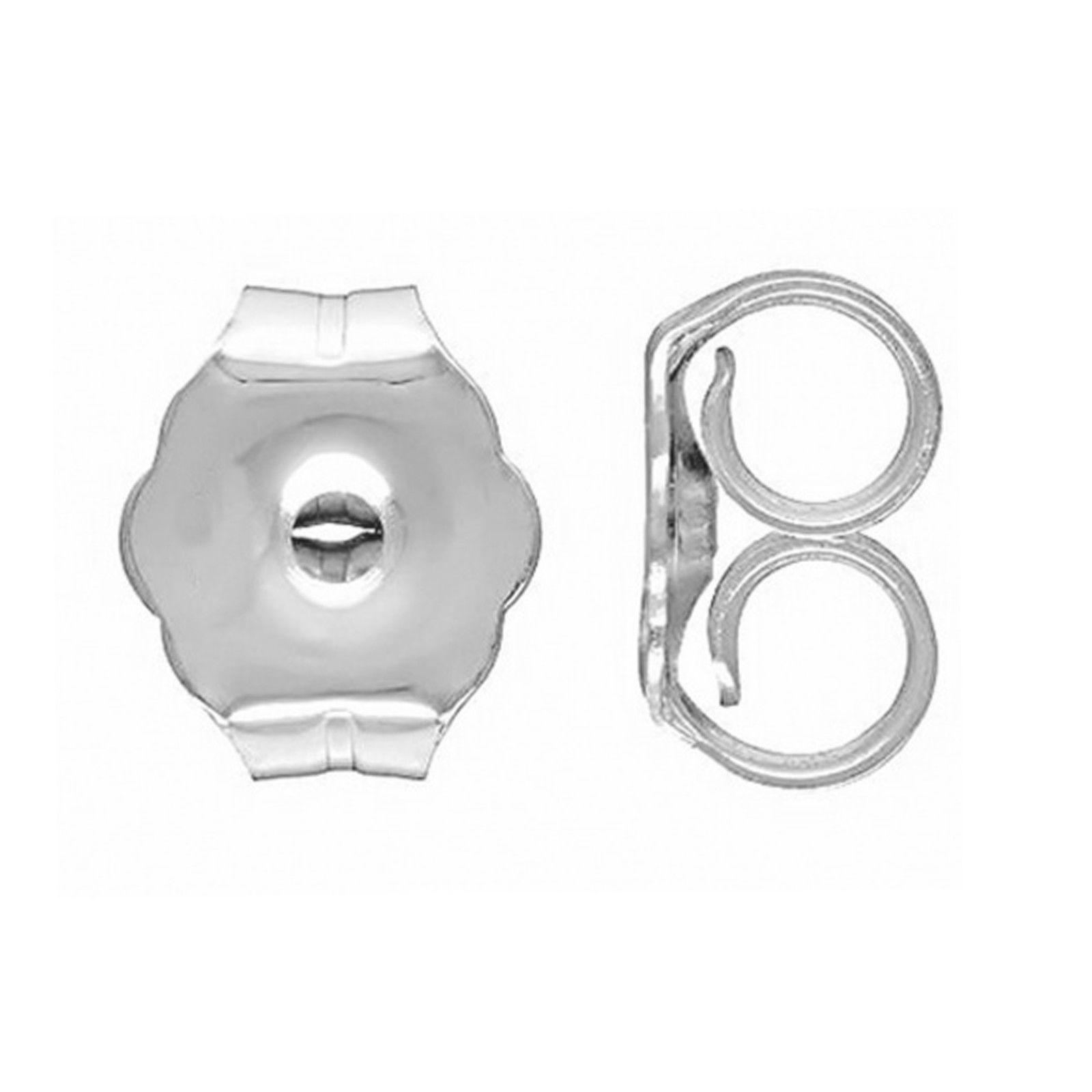 14K Solid Gold Earring Backs Large,Medium Or Small 1 PAIR Butterfly, All Colors