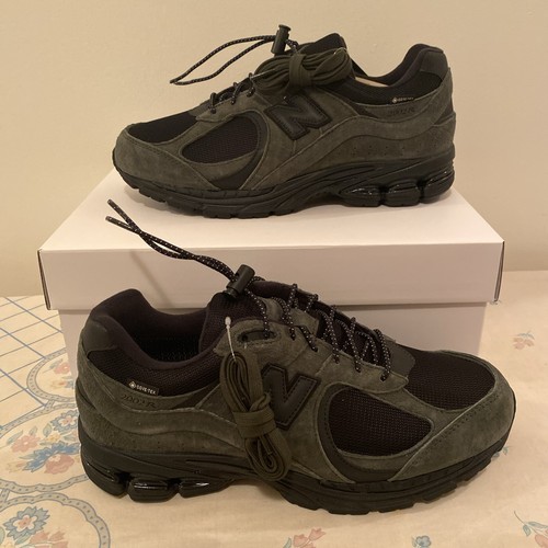 靴 JJJJound New Balance 2002R Pine M2002RXY New Balance 2002R Gore-Tex JJJJound Pine Men's - M2002RXY - US