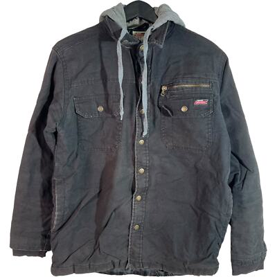 ジャケット・アウター Dickies Hooded Leather Work Jacket Supreme x Dickies Hooded Leather Work Jacket Black