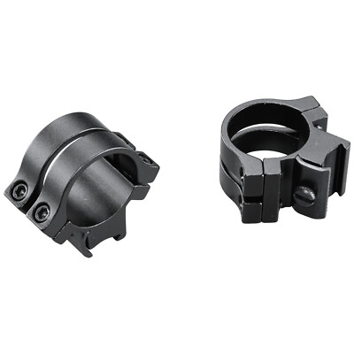 Weaver, Quad Lock, Tip Off .22, 1'' Medium Rings, Fits 3/8'' Dovetail, Matte