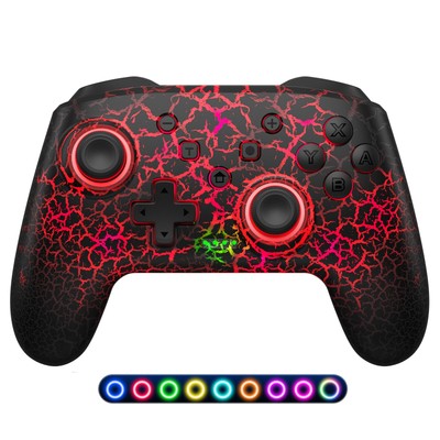 9 Color Adjustable LED Wireless Switch Remote Compatible with PC/Android/IOS UK