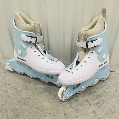 Rolling Bunny Women s Inline Skates Blue White Size 7