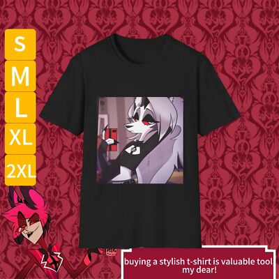 Helluva Boss Loona Bloodhound Blitzo Moxxie Stolas Unisex Softstyle T-Shirt