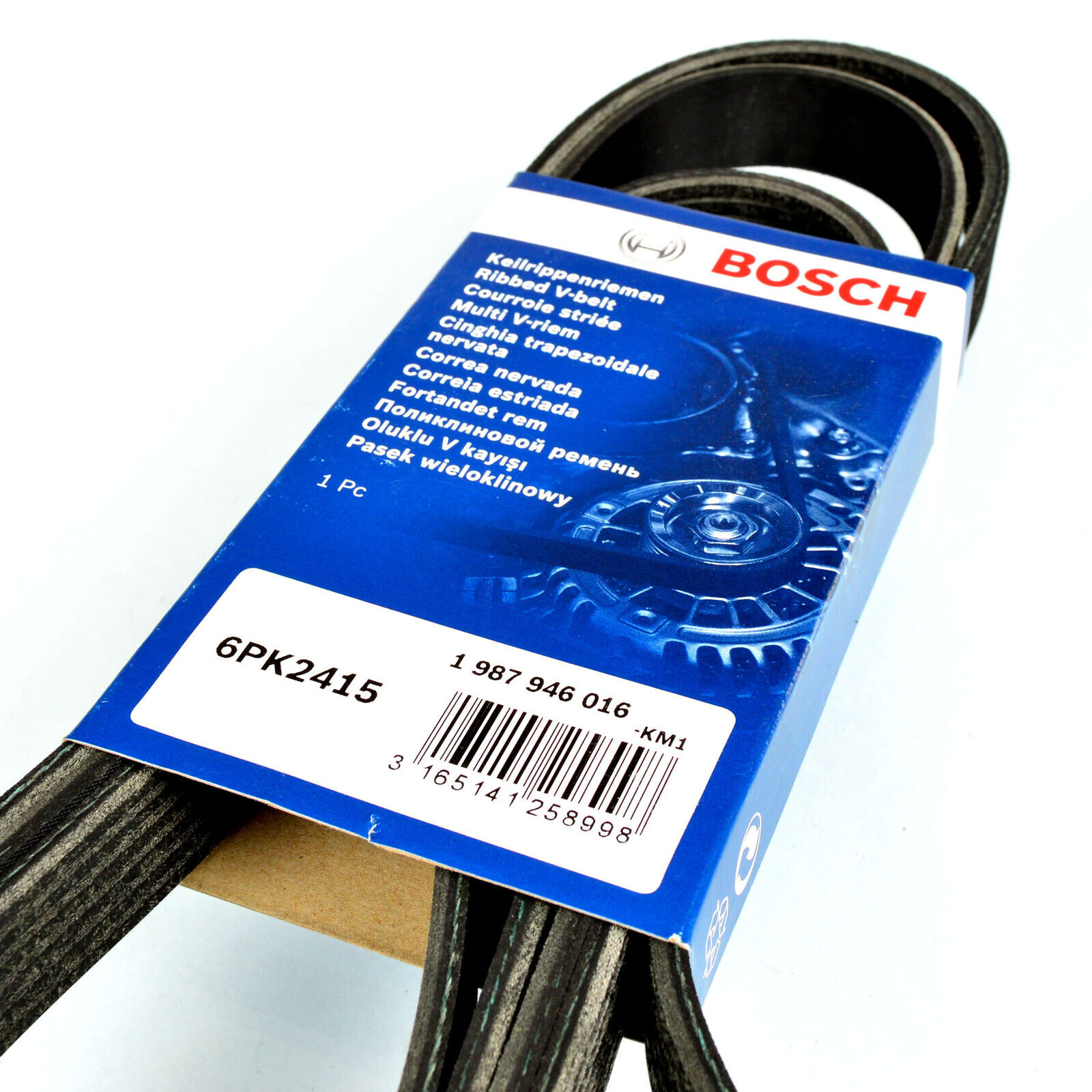 Bosch V-rib belt 6PK2415 for M-B 124 A124 C124 S124 W124 190