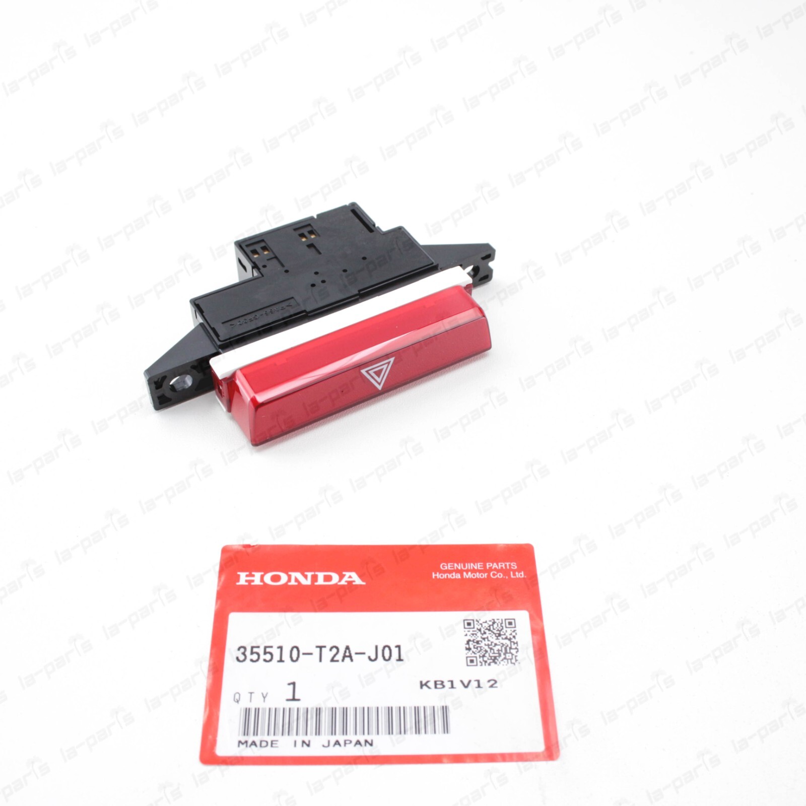 NEW GENUINE HONDA 13-17 ACCORD HYBRID RED CLEAR HAZARD