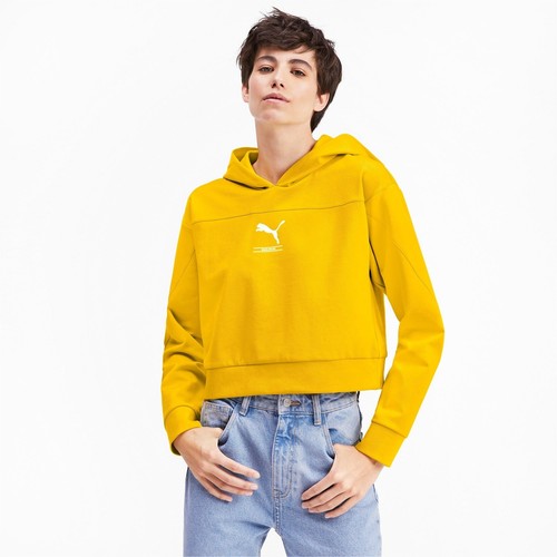 

[580088-20] Женская толстовка с капюшоном Puma NU-TILITY, Sulphur