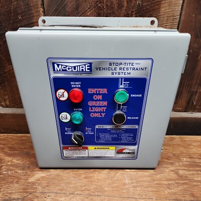 McGuire Stop-Tite Vehicle Restraint System Loading Dock Controller used MSP