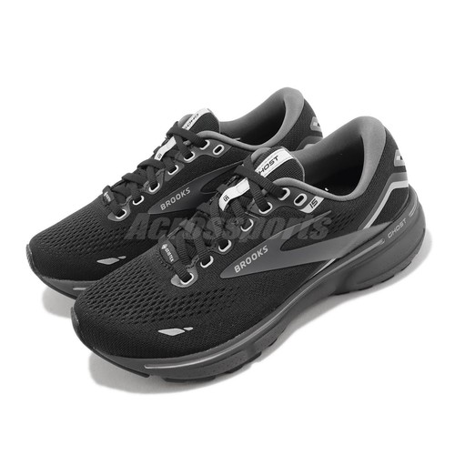 

Мужские кроссовки Brooks Ghost 15 GTX Gore-Tex Black Blackend Pearl для бега по шоссе 1103941D-022, Черный, Ghost 15 Gtx