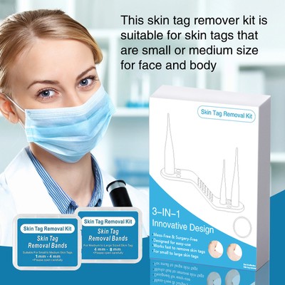 Micro Skin Tag Removal Kit USA - Safe, Painless 1-8mm Band Remover Tool