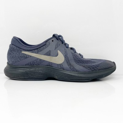 Nike Boys Revolution 4 943309-013 Черные кроссовки для бега Размер 5,5 лет