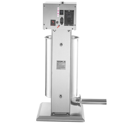 VEVOR Electric Sausage Stuffer 15L Variable Speed Sausage Maker Stainless Steel