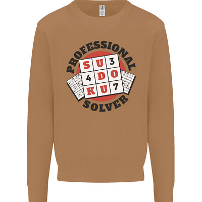 Professional Sudoku Solver Funny Mens Sweatshirt Jumper