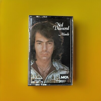Neil Diamond- Moods (Cassette Tape) 1980 MCA Records Classic Pop Tested