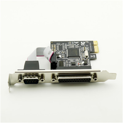 PCI-E PCI Express Parallel LPT Serial Port Card DB25 DB9 RS232 LPT Port Adapter
