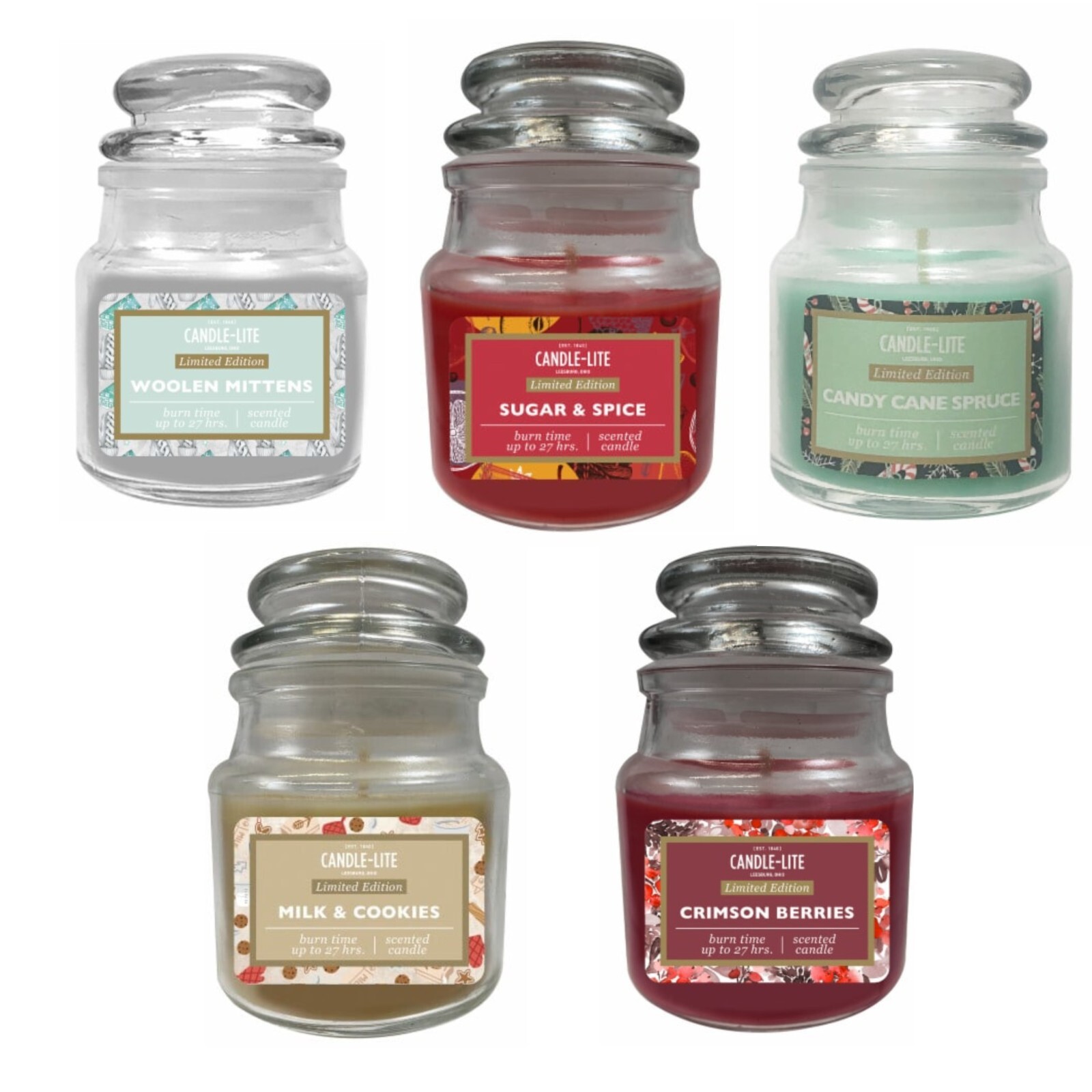 Candle-Lite Christmas 3 oz Candle Bundles Limited Edition Candle-Lite Christmas 3 oz Candle Bundles Limited Edition