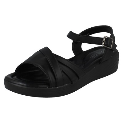 Ladies Eaze Buckle Fastening Summer Sandals F12103
