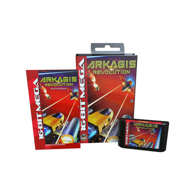 Arkagis Revolution - Genesis / Mega Drive - Complete in Box CIB - Mega Cat Studi