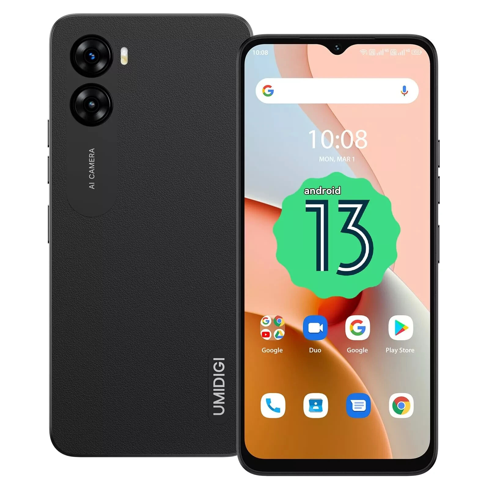 UMIDIGI G3 Android 13 Unlocked Cell Phone Dual Sim 4G LTE