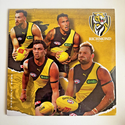 2025 Richmond Calendar - Official AFL Product Tigers New & Sealed