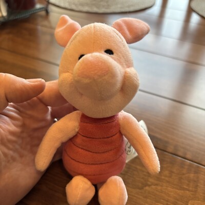 Winnie The Pooh Piglet Plush Pig MC Doll Toy Stuffed Animal