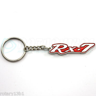 RED RX-7 KEYCHAIN FB Rotary Engine RX7 R100 RX2 Turbo Rotary Mazdaspeed 12A 13B
